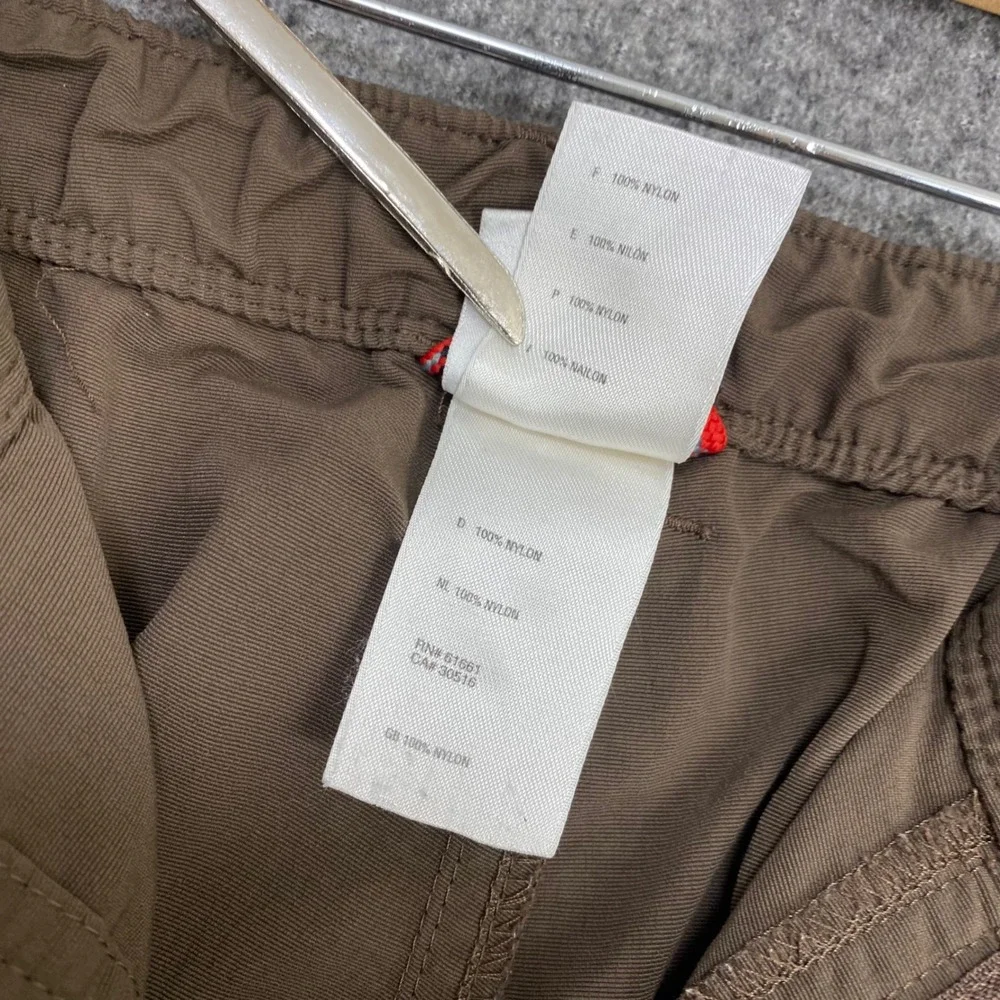 VTG The North Face Pants Mens XL A146 Brown Convertible Cargo Hiking Excellent